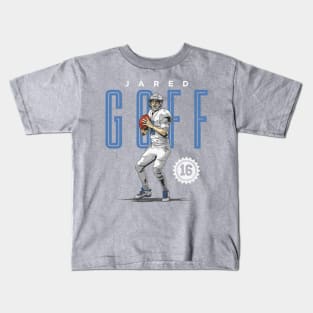 Jared Goff Detroit Card Kids T-Shirt